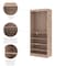 Bestar Bestar Pur 36W Closet Organizer in rustic brown 26160-000009 - alternate 9